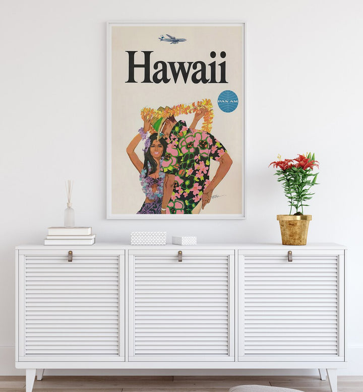 HAWAII I, VINTAGE TRAVEL POSTERS showcase vibrant tropical scenes, perfect for transforming any space into paradise.