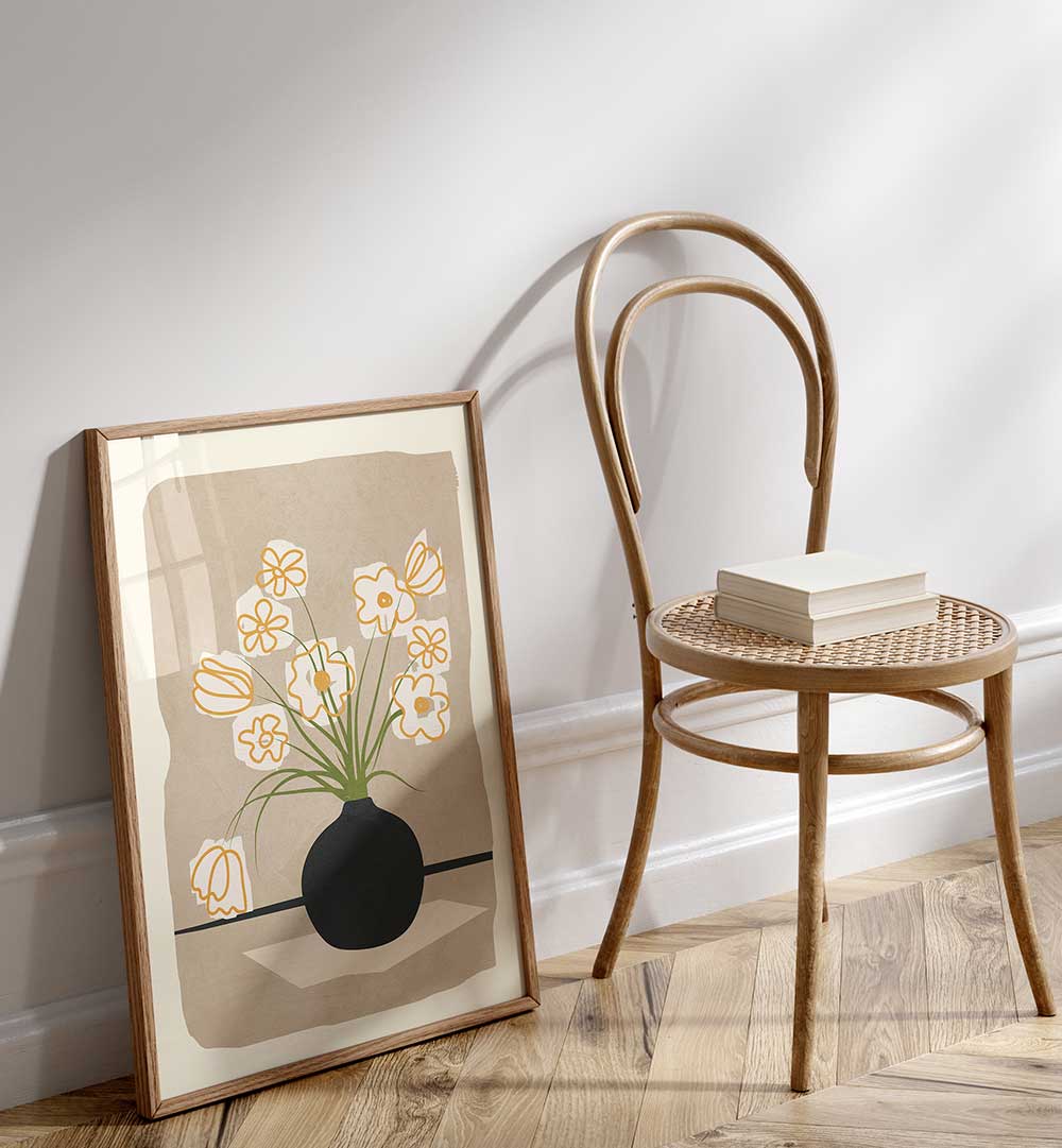 FLORAL SIMPLICITY , FLORAL FLOWER PAINTINGS