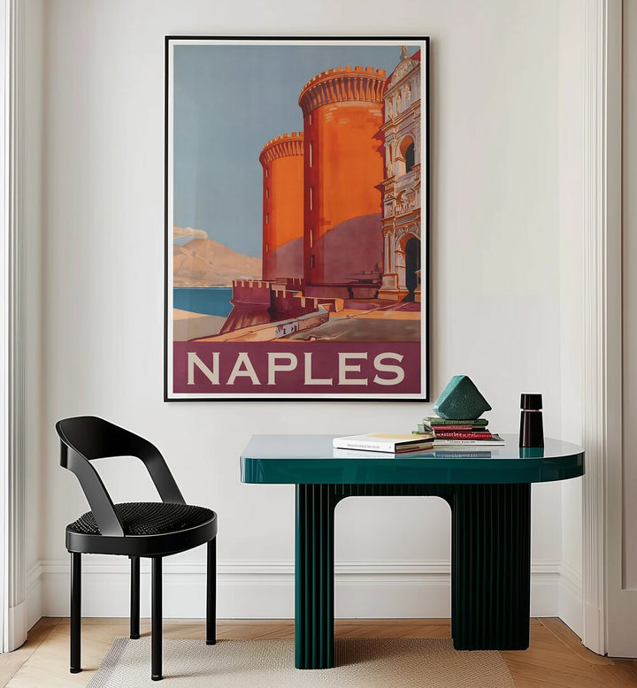 Capture the charm of Naples with these stunning NAPLES, VINTAGE TRAVEL POSTERS, perfect for any home or office decor.