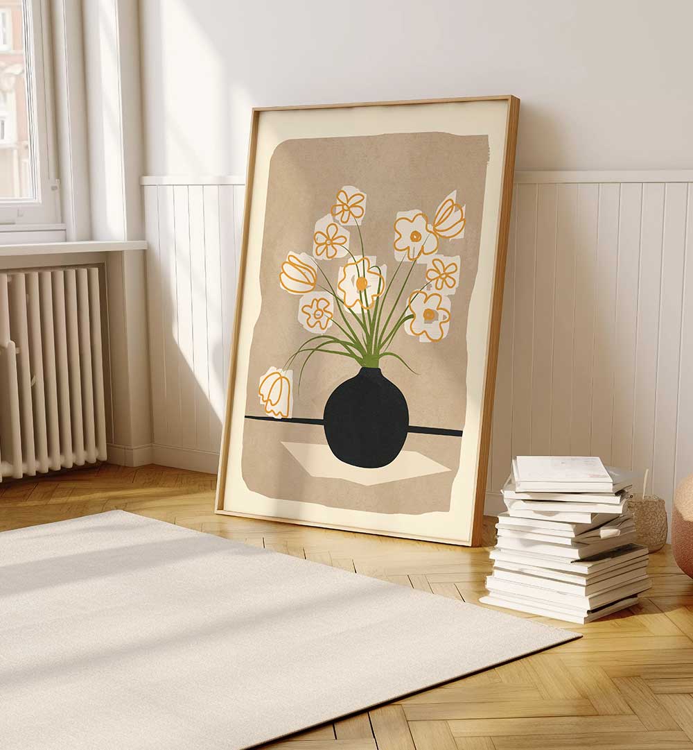 FLORAL SIMPLICITY , FLORAL FLOWER PAINTINGS