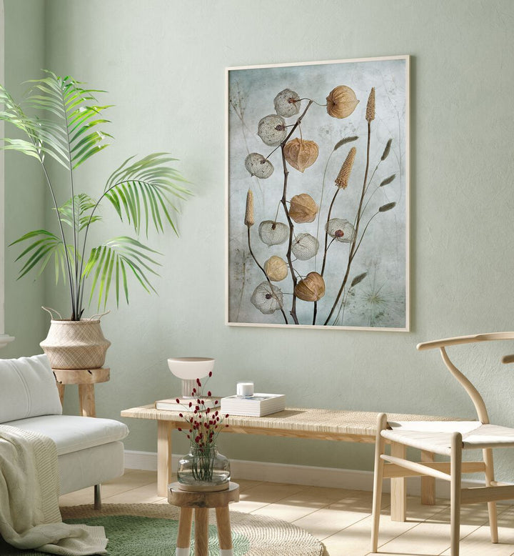 Stylish floral flower paintings complement our elegant lanterns, enhancing your outdoor ambiance perfectly.