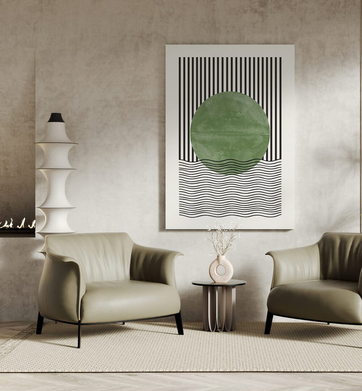 Stylish MODERN GRAPHIC, BOHO ART PAINTINGS from The Miuus Studio enhance your living space with vibrant abstract art.