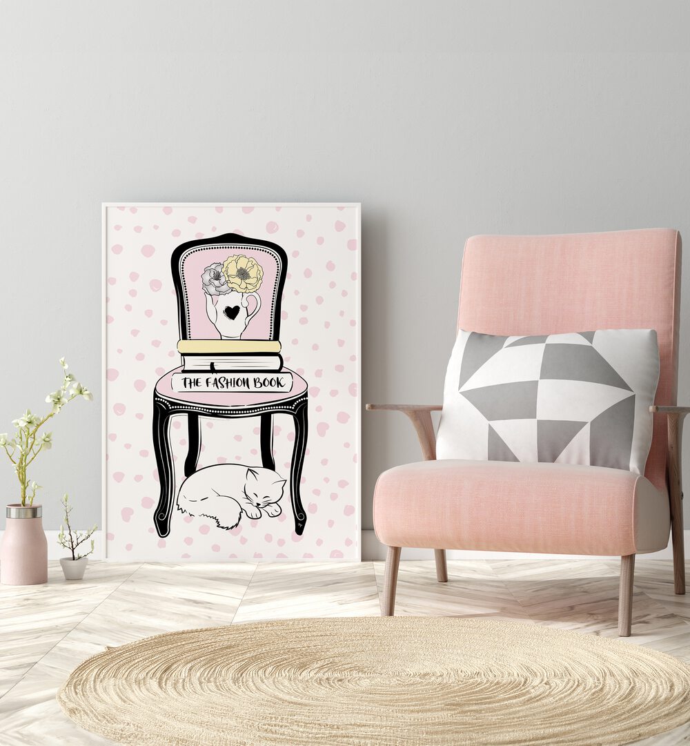 Stylish CHAIR STYLE, FASHION POSTERS by Martina brighten any space, featuring chic design and elegance.