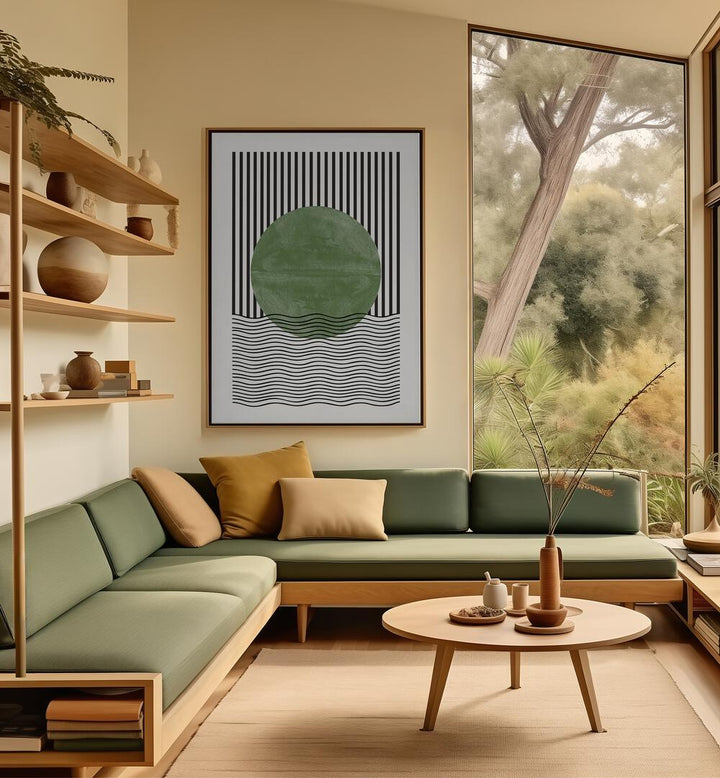 Enhance your space with MODERN GRAPHIC, BOHO ART PAINTINGS from The Miuus Studio, a stylish abstract statement piece.