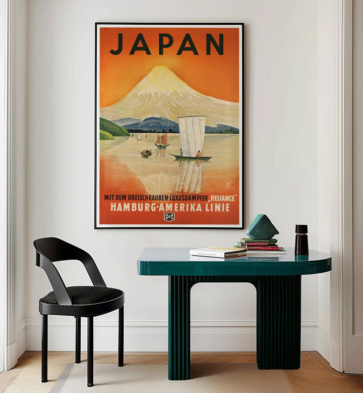 JAPAN II, VINTAGE TRAVEL POSTERS showcase stunning landscapes and cultural landmarks, perfect for any decor.