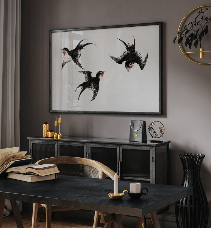 BIRD FROM ALBUM OF SKETCHES II ,  VINTAGE PAINTINGS