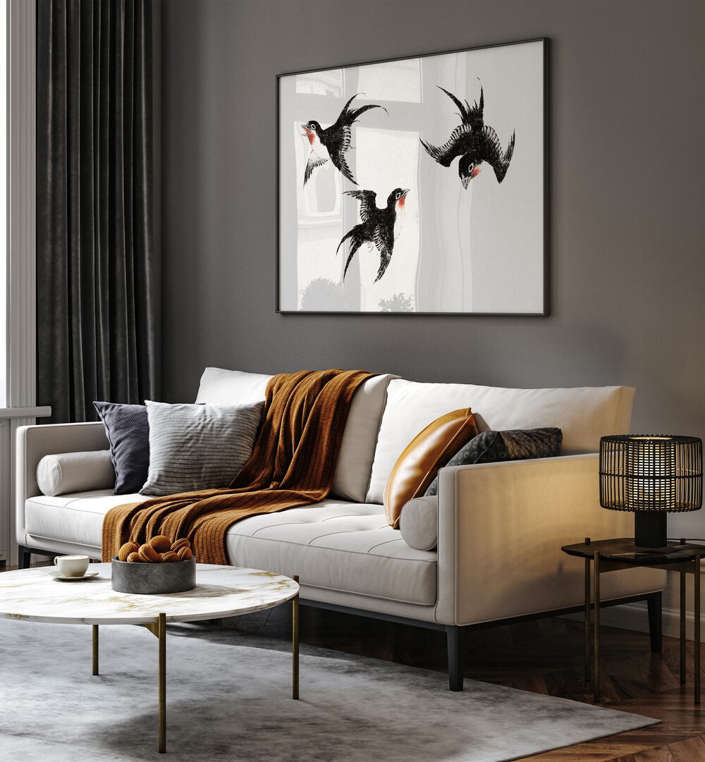 BIRD FROM ALBUM OF SKETCHES II ,  VINTAGE PAINTINGS