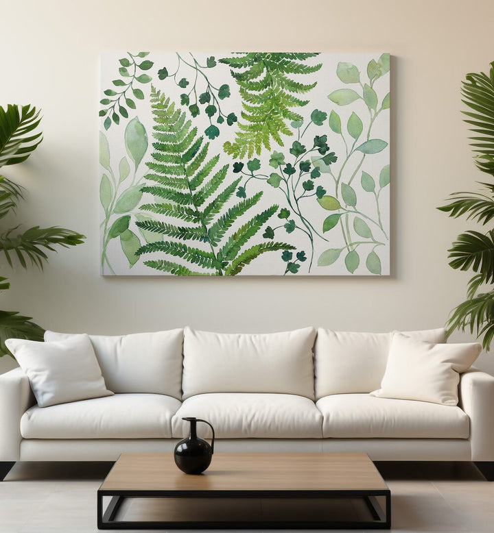 LUSH GREENERY DREAMS, FLORAL FLOWER PAINTINGS elevate your space with vibrant nature-inspired art. Perfect for any room.