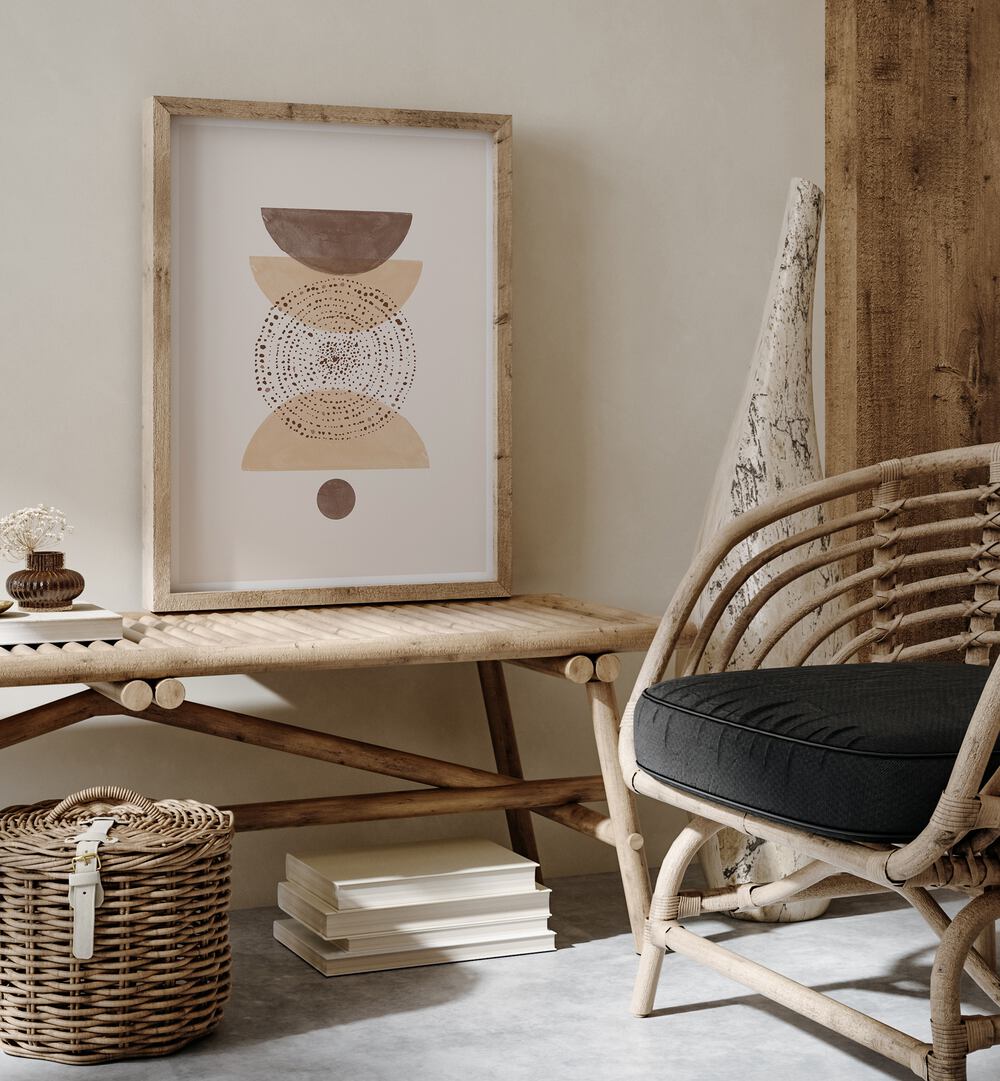 Elegant BOHO SHAPES and BOHO ART PAINTINGS from The Miuus Studio, perfect for a creative and stylish home decor.