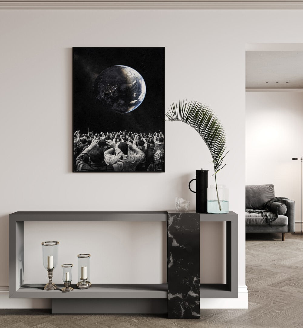 Stunning OBSERVERS, SURREAL ART PRINTS by Underdott, transforming spaces with imaginative and extraordinary visuals.