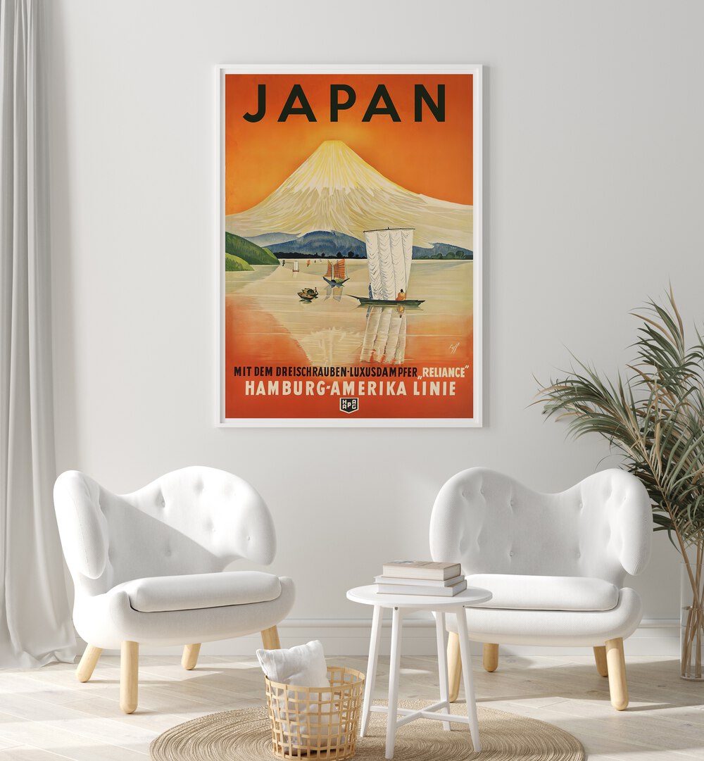 Explore breathtaking views of Japan with JAPAN II, VINTAGE TRAVEL POSTERS, perfect for any decor.