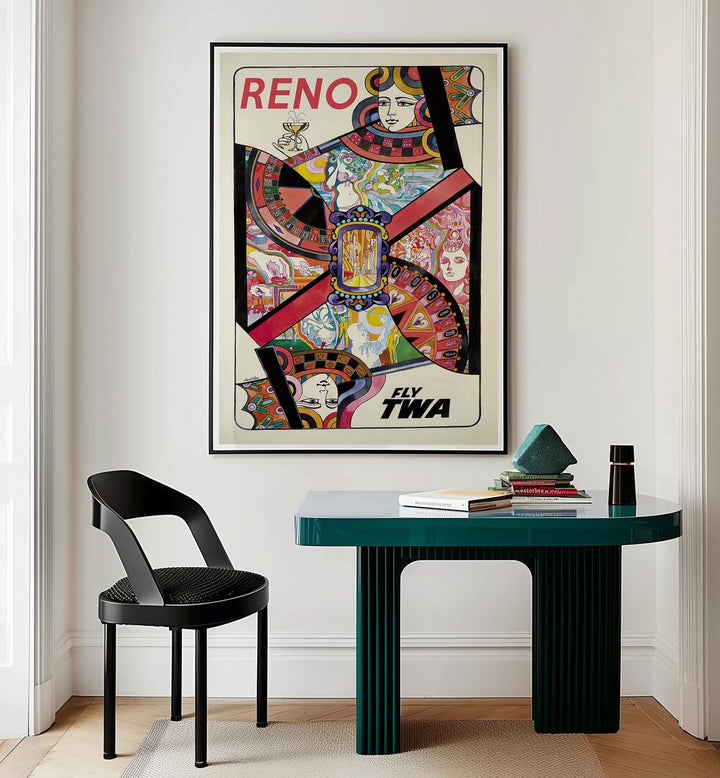 Stylish RENO Vintage Travel Posters enhance any space with nostalgic charm and adventure aesthetics. Perfect for art lovers!
