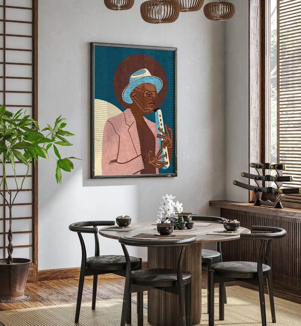 Musician Guy XIII movie poster adds artistic flair, perfect for music lovers and stylish home decor accents.