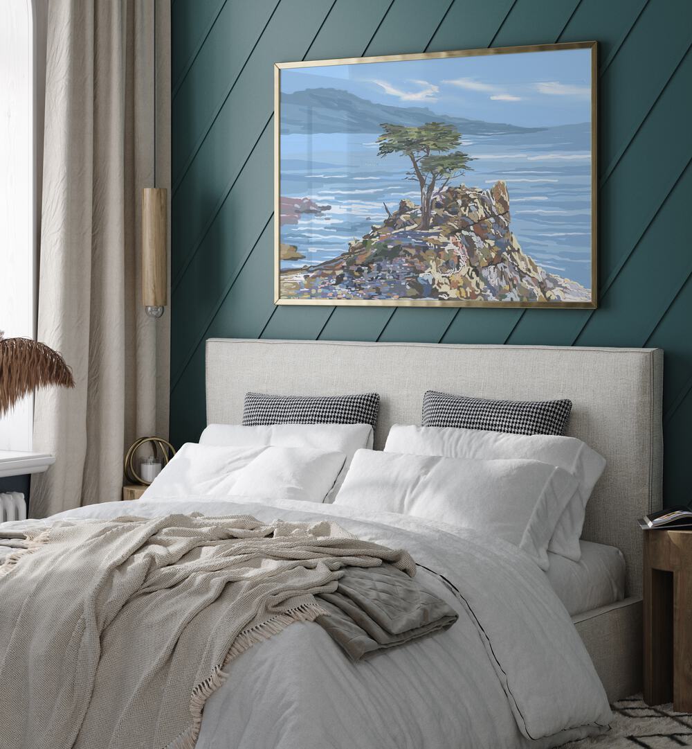 Transform your space with QUIET SENTINEL, LANDSCAPE PAINTINGS, capturing nature's serene beauty perfectly.