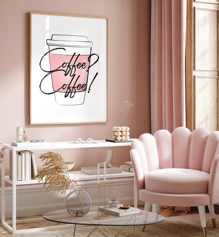 Transform your space with COFFEE COFFEE, BAR art prints by Martina—perfect for any coffee lover's café or home.