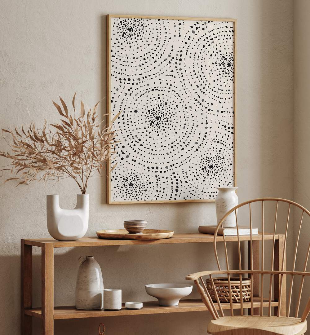 Stylish BOHO CIRCLES, BOHO ART PAINTINGS from The Miuus Studio enhance your living space with captivating decor.
