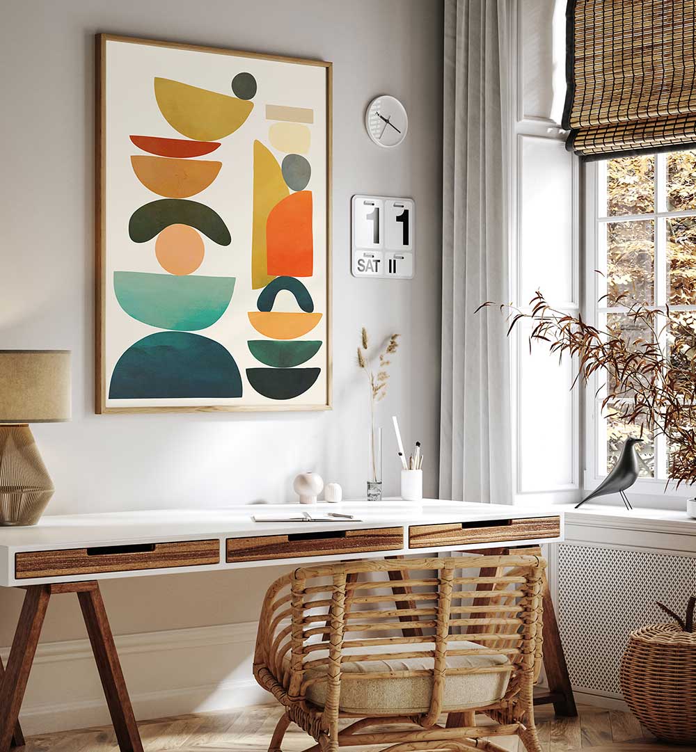 GEOMETRIC HARMONY , GEOMETRIC ART PRINTS