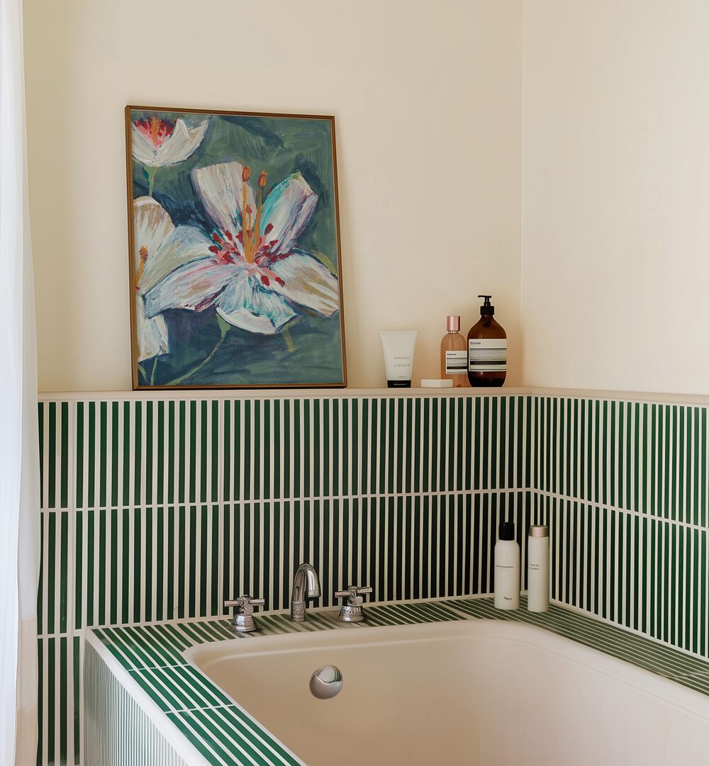 Brighten your decor with the ABSTRACT HAND PAINTED LILY, FLORAL FLOWER PAINTINGS, showcasing vibrant colors and artistry.