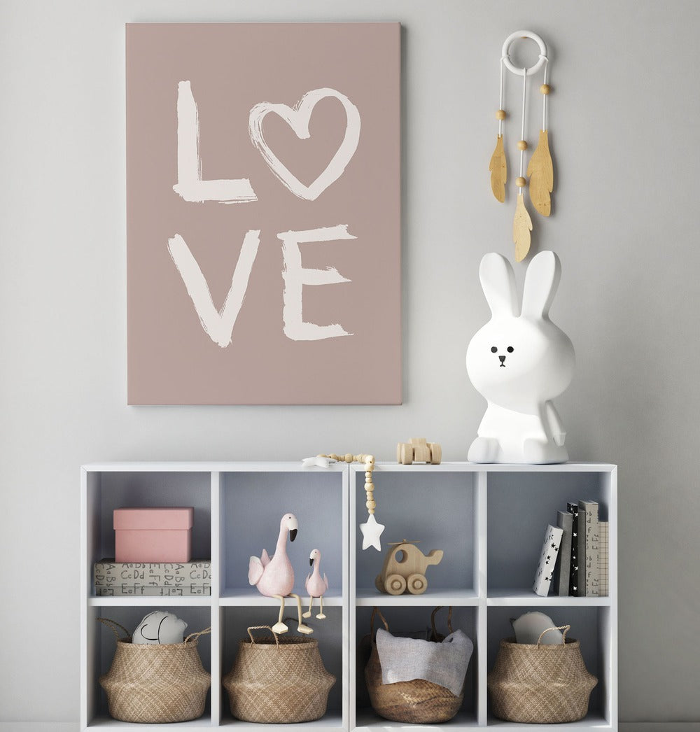LOVE TOOTHY PINK, QUOTES poster adds charm and positivity to any space with its vibrant design and inspirational message.