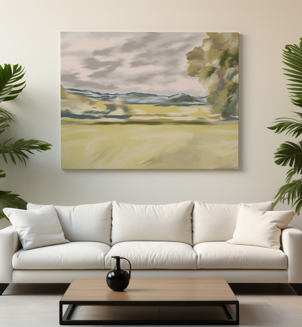 Transform your space with BRANCHING SHADOWS, LANDSCAPE PAINTINGS, showcasing serene natural beauty in art.