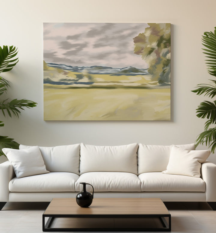 Transform your space with BRANCHING SHADOWS, LANDSCAPE PAINTINGS, showcasing serene natural beauty in art.