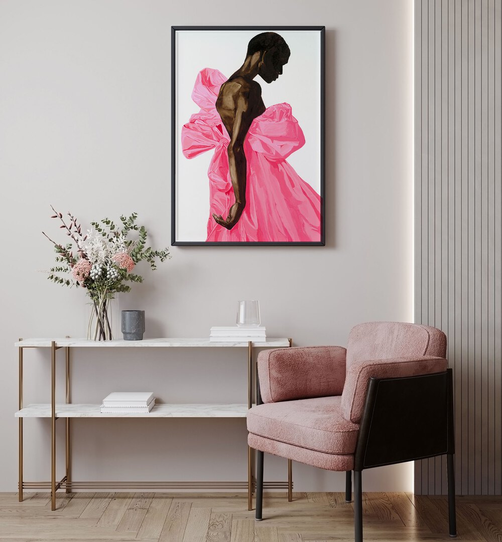 Elegant BLOOM IV, PORTRAITS print adds sophistication to your home décor, showcasing stunning figurative illustrations.