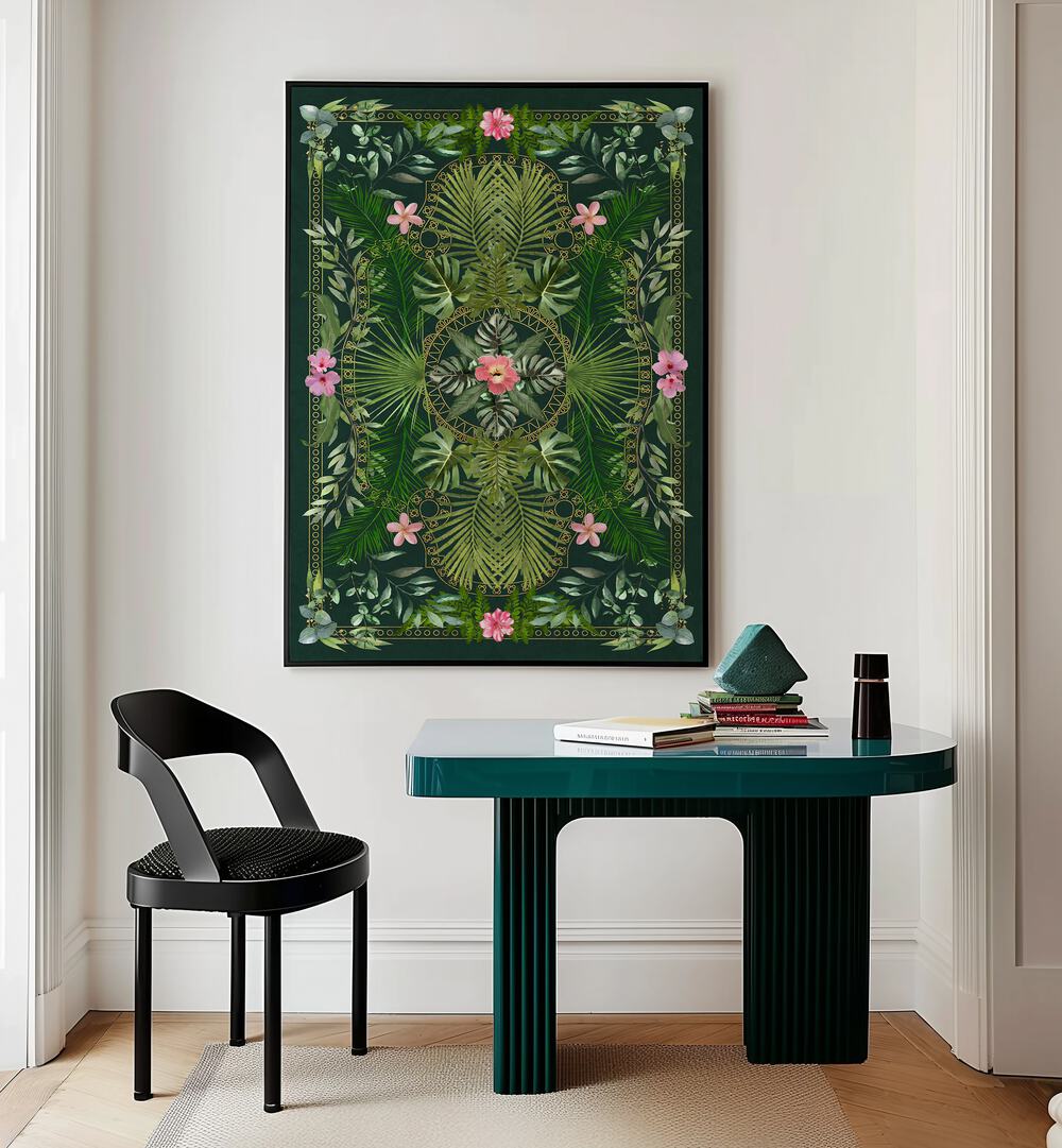 Liven up your space with TROPICAL FOLIAGE XV, FLORAL FLOWER PAINTINGS, showcasing vibrant tropical plants.