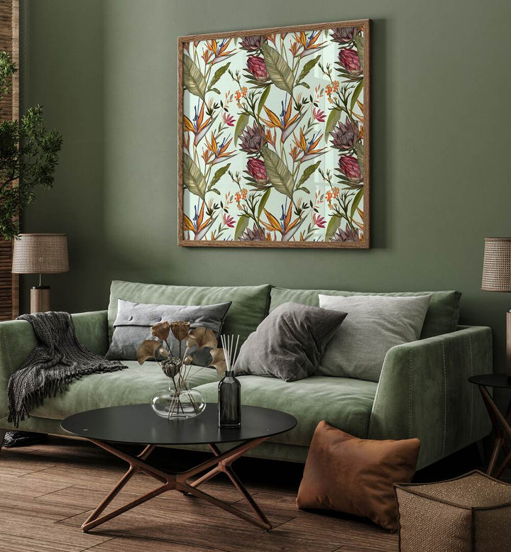 Vibrant SOLOS II, FLORAL FLOWER PAINTINGS bringing style and elegance to modern home decor. Perfect for any space!