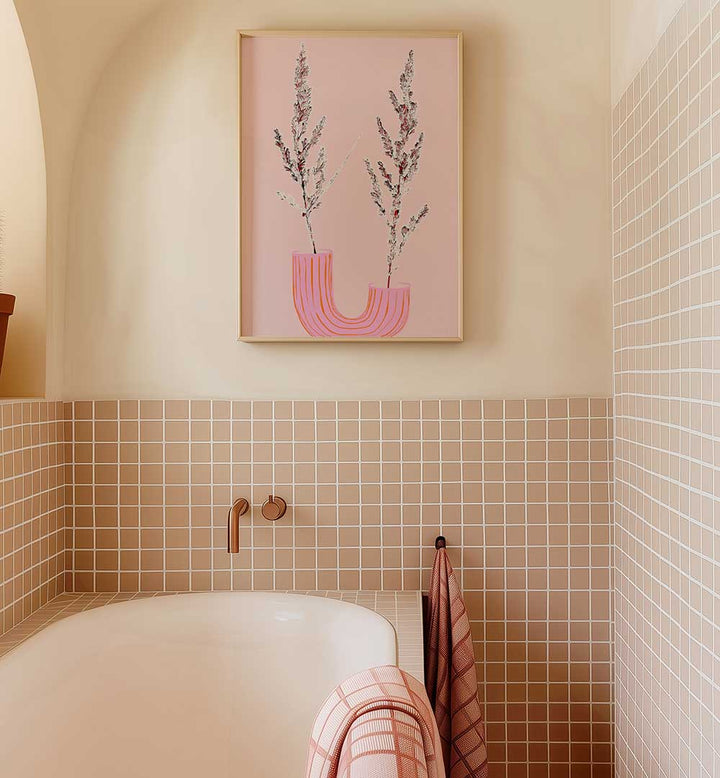 Brighten your space with PLANT BASED HAPPINESS, FLORAL FLOWER PAINTINGS, showcasing nature's beauty indoors.