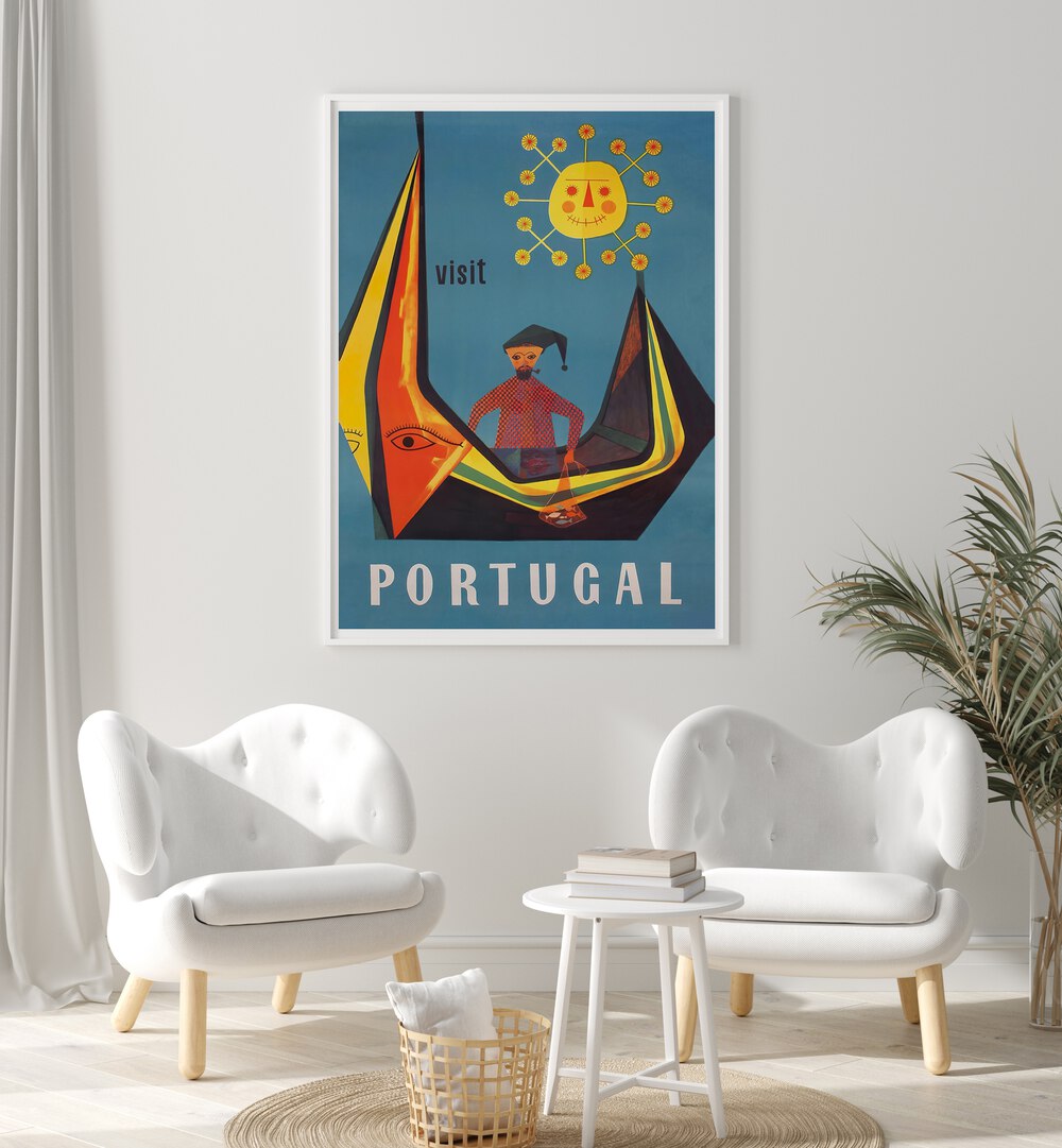 Explore vibrant designs in PORTUGAL III, VINTAGE TRAVEL POSTERS, perfect for art lovers and travel enthusiasts.