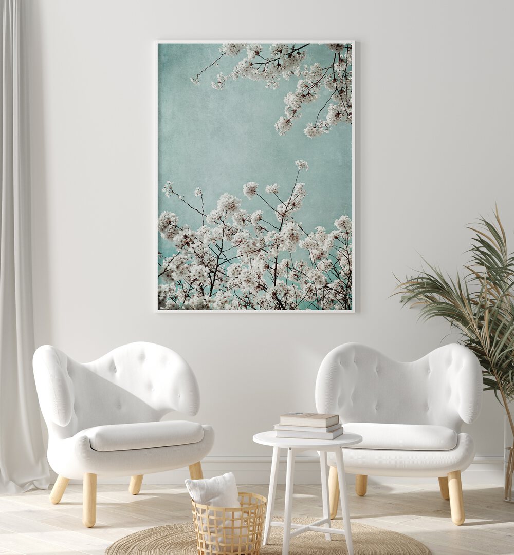 Brighten your home with SPRING TIME, FLORAL FLOWER PAINTINGS, showcasing vibrant blooms against a serene background.