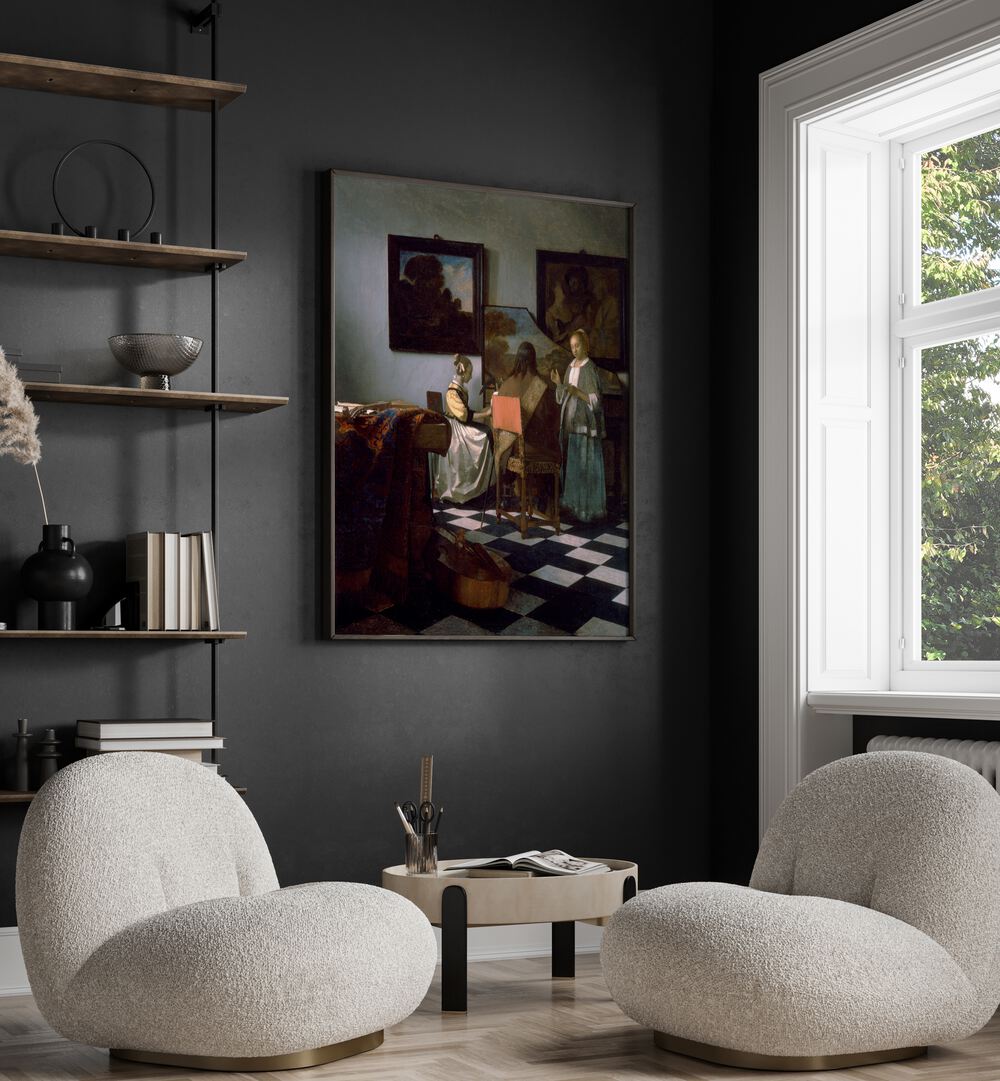 THE CONCERT , VINTAGE PAINTINGS