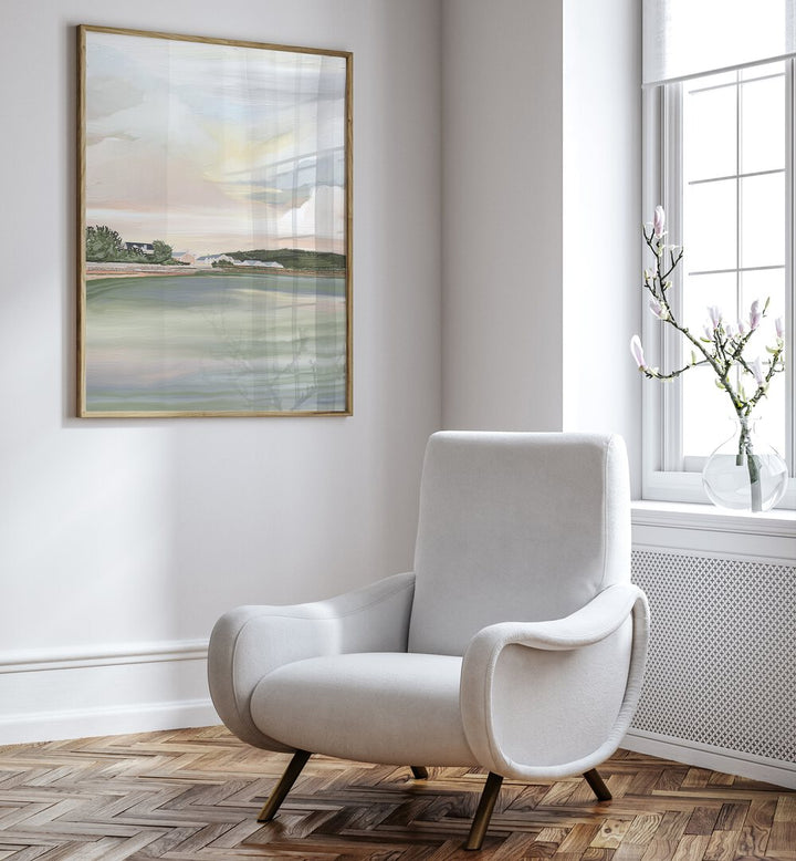 Elevate your decor with "She is Rising" landscape paintings, capturing nature's beauty in your space.