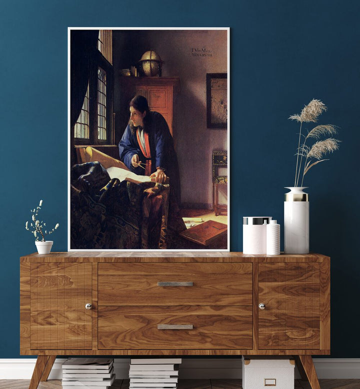 THE GEOGRAPHER , VINTAGE PAINTINGS