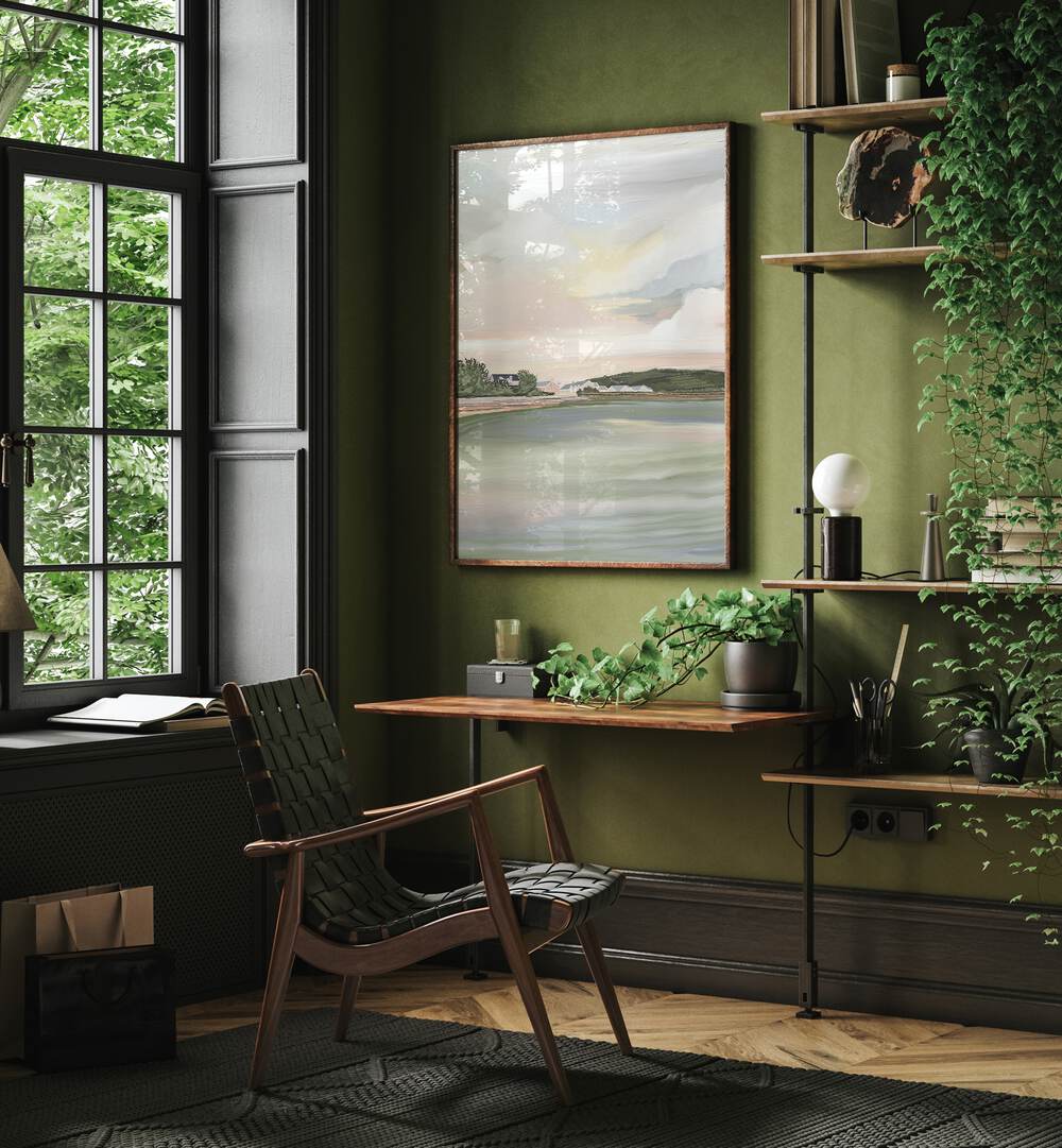 Transform your space with "She is Rising" landscape paintings, celebrating nature's beauty and elegance.