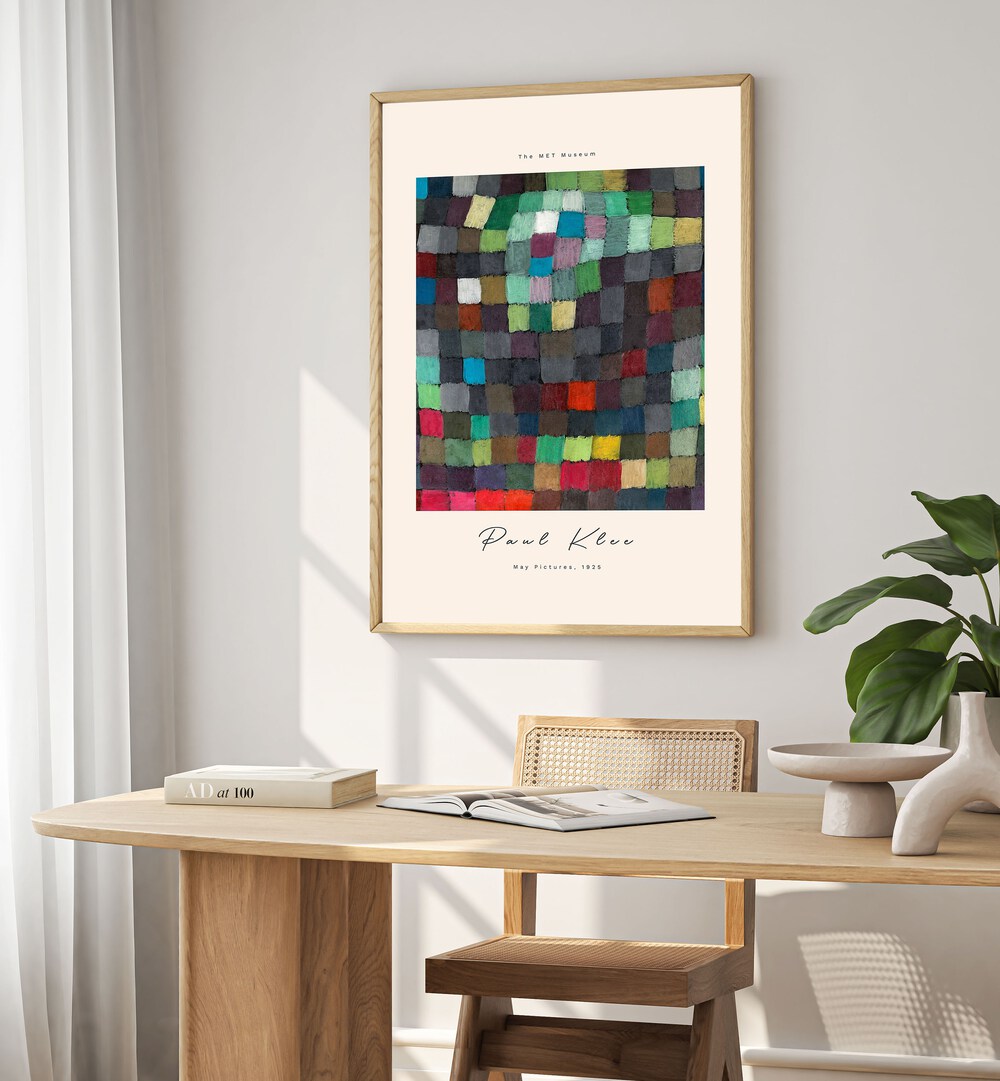 PAUL KLEE'S "MAY PICTURES" OF 1925 ,  VINTAGE PAINTINGS