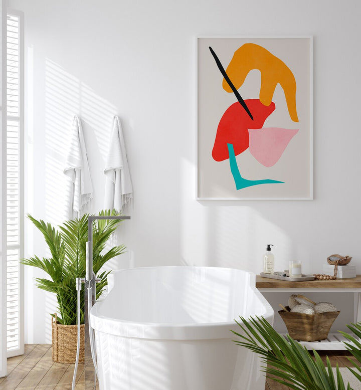 Bright and colorful, the EXPRESSIVE XIV, BOHO ART PAINTINGS enhance any space with creative elegance and style.