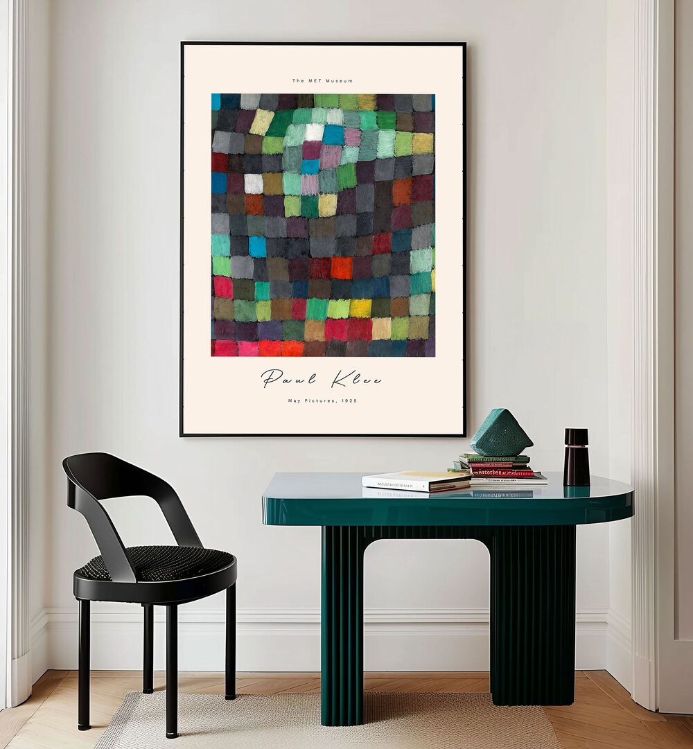 PAUL KLEE'S "MAY PICTURES" OF 1925 ,  VINTAGE PAINTINGS