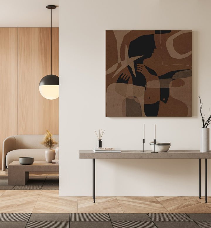 Elevate your space with AWAKENING III, BOHO ART PAINTINGS, showcasing a unique, modern design perfect for any room.