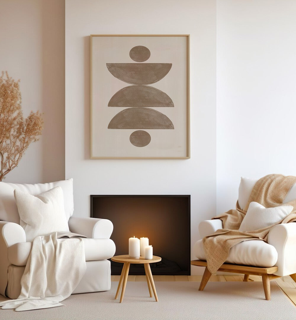 Boho Soft, Boho Art Paintings from The Miuus Studio enhance your space with creativity and tranquility.