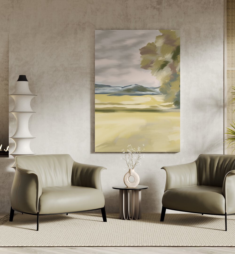 Elevate your decor with BRANCHING SHADOWS II, LANDSCAPE PAINTINGS, showcasing serene natural beauty.