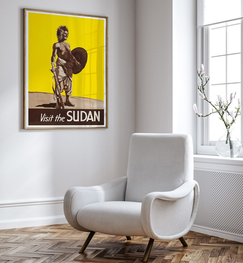 Explore the charm of SUDAN, VINTAGE TRAVEL POSTERS, showcasing stunning artwork for travel enthusiasts.