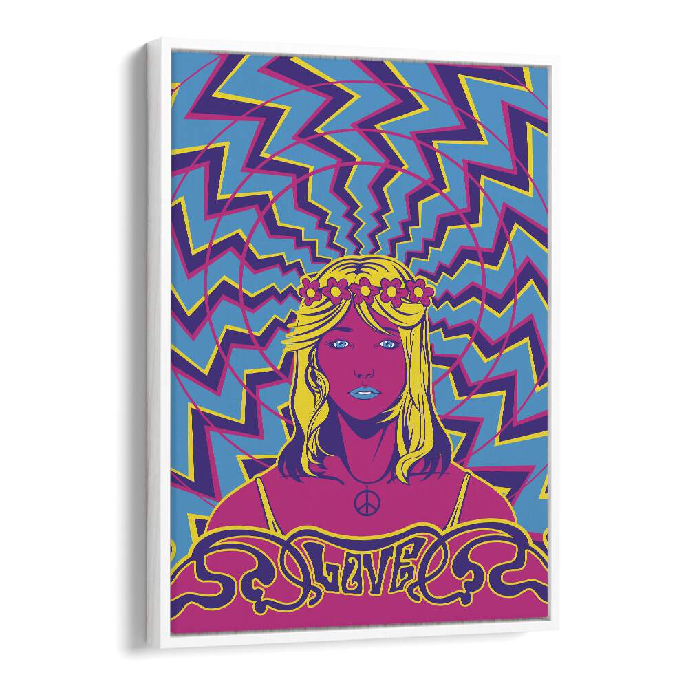 Vibrant 70'S WOMAN SERIES II, POP ART PAINTINGS capture the iconic spirit of the 1970s, perfect for any art lover.