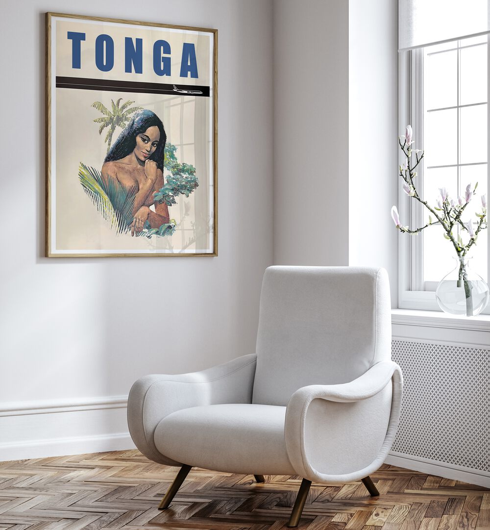 TONGA Vintage Travel Posters bring adventure and nostalgia to your space with stunning artistry and vibrant colors.