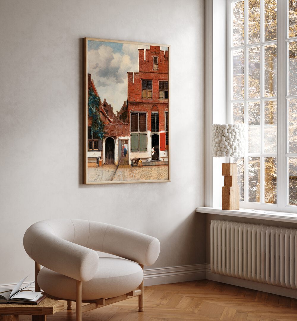 THE LITTLE STREET , VINTAGE PAINTINGS