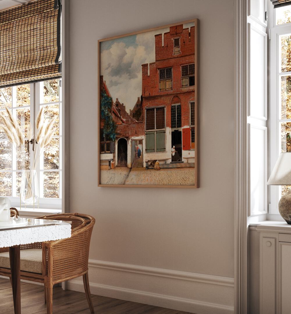 THE LITTLE STREET , VINTAGE PAINTINGS