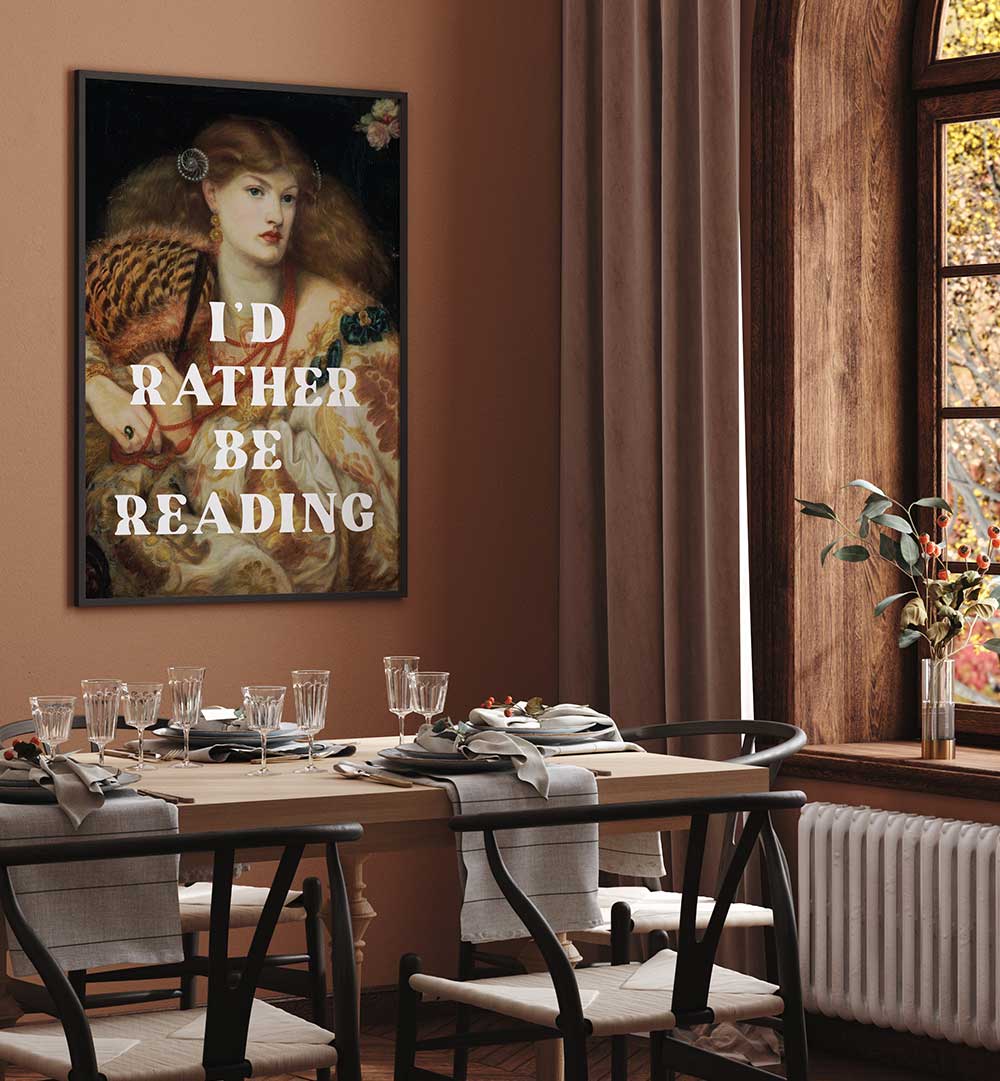 BOOK LOVER , ALTERED ART PRINTS