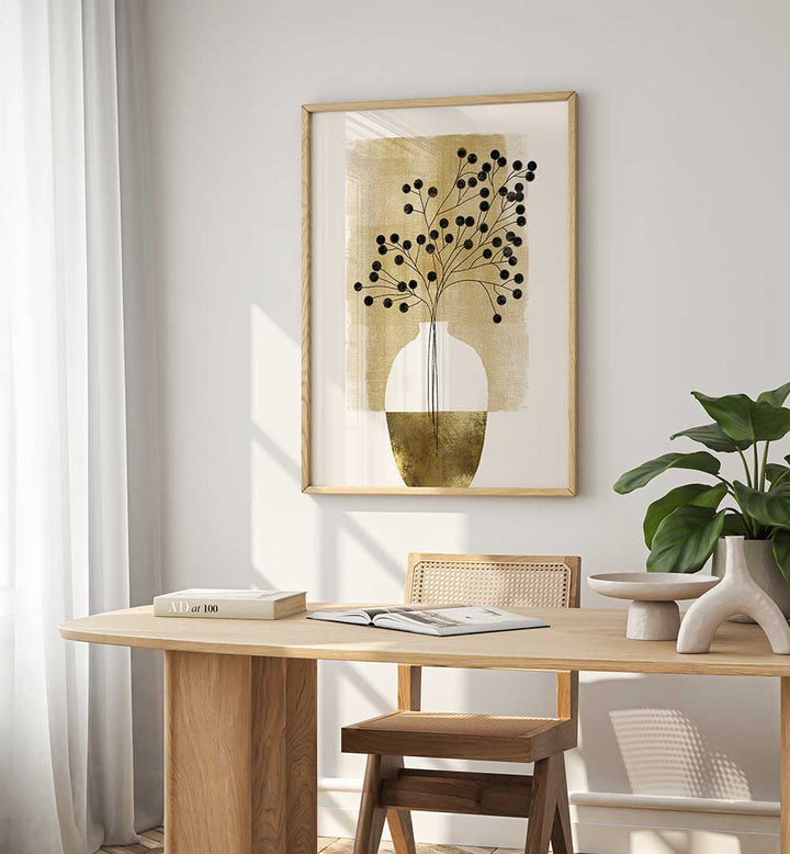 ABSTRACT VASE , FLORAL FLOWER PAINTINGS