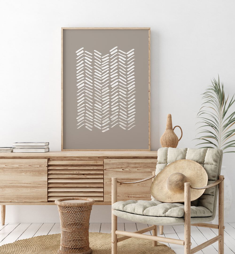 Captivating ABSTRACT V, BOHO ART PAINTINGS adds a stylish bohemian touch to your living space decor.