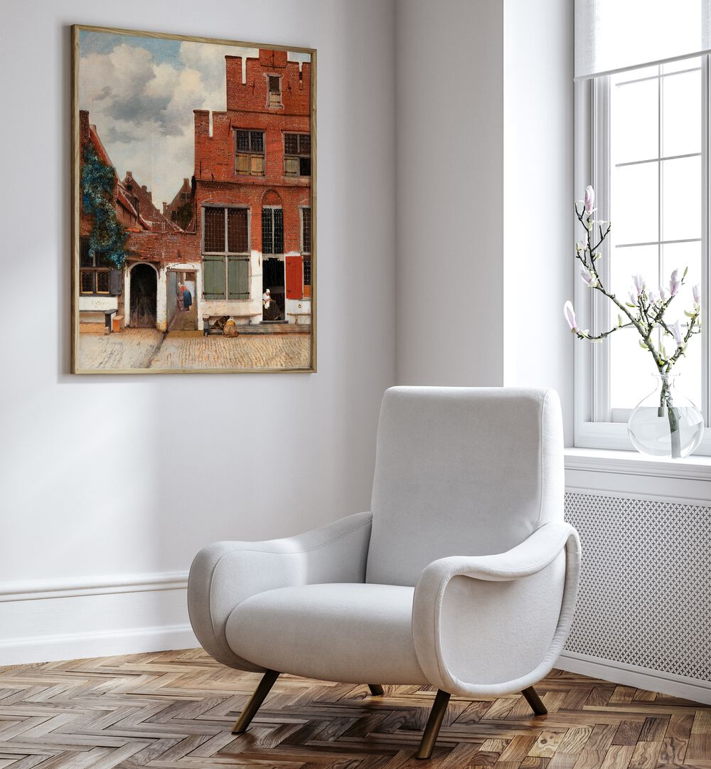 THE LITTLE STREET , VINTAGE PAINTINGS